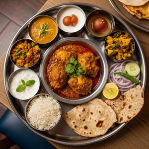 Chicken thali
