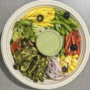 Chicken Pesto Salad Bowl
