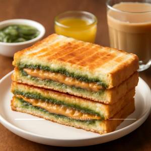 Chutney butter sandwich