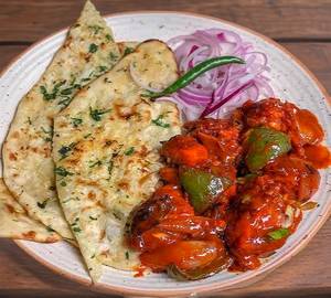 1 Naan & Chilly Chicken