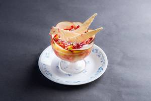 Special Fruit Salad With Ice Cream