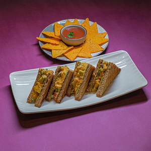 Peri Peri Hummus Sandwich