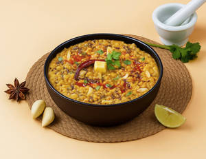 Butter Garlic Khichdi Bowl [Moong Dal]
