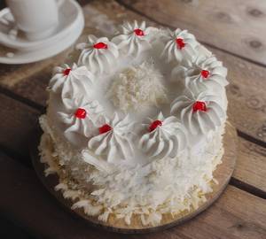 White forest cake