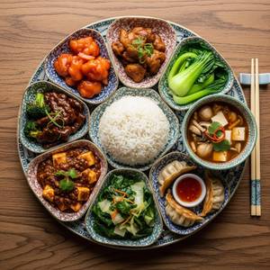 Chinese Thali