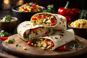 Cheesy Royal Special Twist Wraps