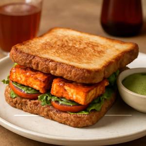 Tandoori paneer sandwich