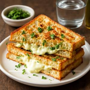 Garlic cheese sandwich