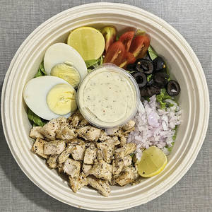 Roasted Chicken N Egg Salad Bowl