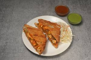 Paneer Chilly Grilled Sandwich