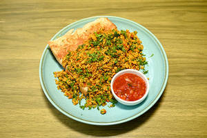 Egg Bhurji Pav