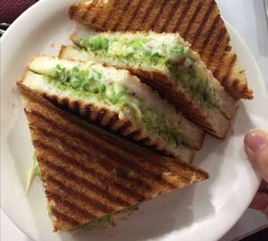 Corn cheese chilli Sandwich