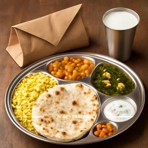 Punjabi thali [with parcel]