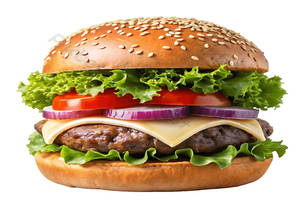 Cheesy Mutton Burger