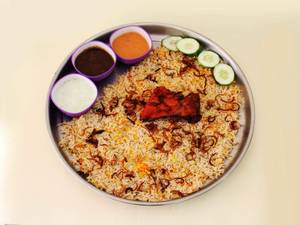 Chicken mandi serves 1