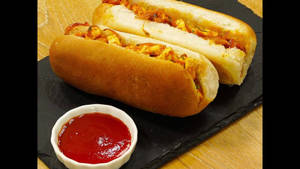 Paneer Hot Dog