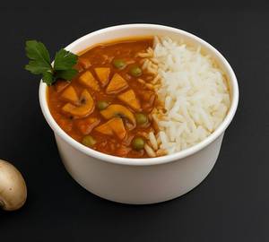 Rice - Matar Mushroom ( Medium )