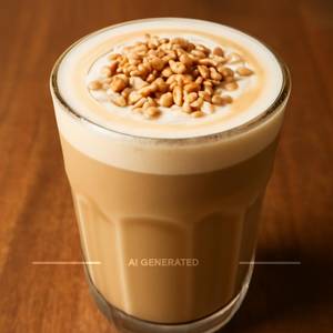 Almond Crunch Latte