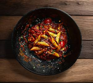 Veg Penne Arrabbiata (Red Sauce)