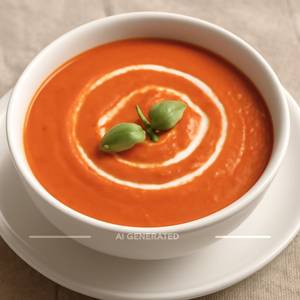 Cream of tomato soup