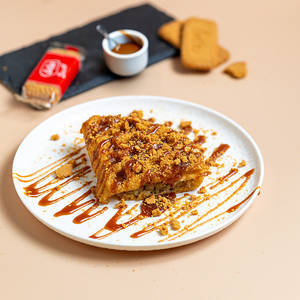 Biscoff Cream Cheese Waffle