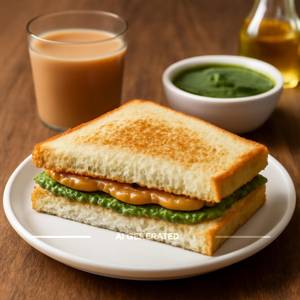 Chutney butter sandwich [sandwich]