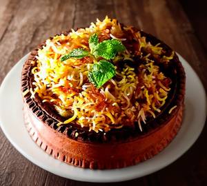 Veg Biryani With Raita[ 500ml]