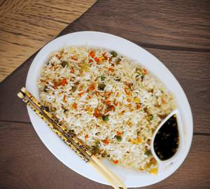 Veg Burnt Garlic Rice