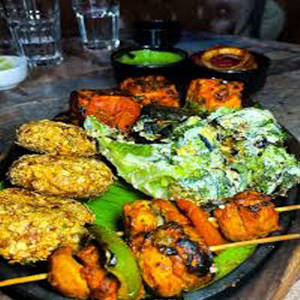 Tandoori Veg Platter