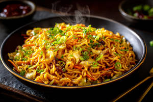 Veg Hakka Noodles