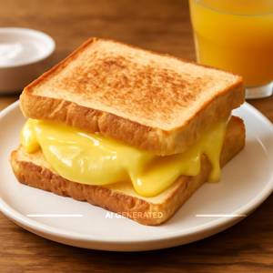 Cheese pineapple sandwich