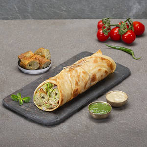 Double Seekh Chicken Roll