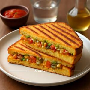 Grill maxican sandvich