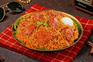 Thaar Maar Ghee Roast Chicken Biryani (Serves 1).