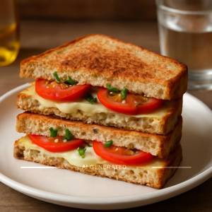 Tomato cheese sandwich