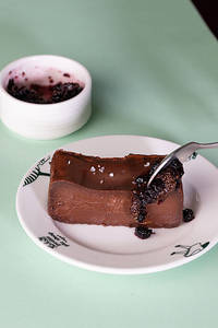 Chocolate Basque Cheesecake