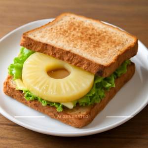 Regular pineapple sandvich
