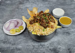 Mutton Boneless Biryani (solo)