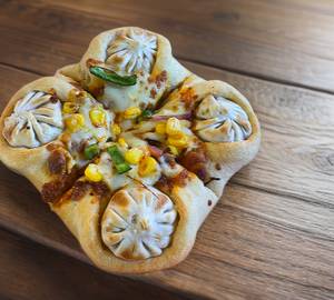 Pizza momos [6 pieces]