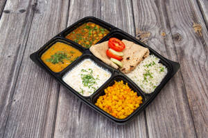 The Jain Chole Thali