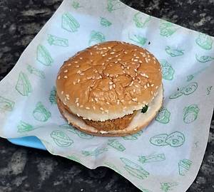 Spicy Chilli Tadka Burger