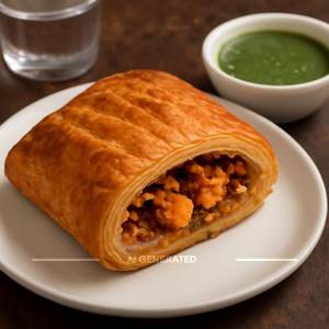 Tandoori paneer puff [regular]