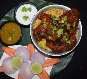 Chicken Wings Biryani [Full] 2 Pcs