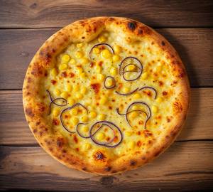 Special Sweet Corn Onion Pizza {6 Inch Mini}