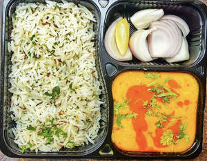 Dal Fry + Jeera Rice (3 Cpp)