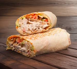 Cheese chicken shawarma