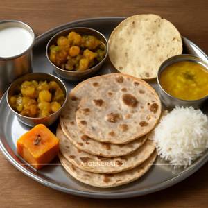 Gujrati thali