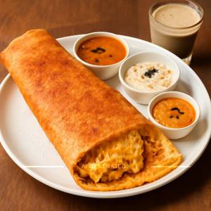 Podi Cheese Masala Dosa           