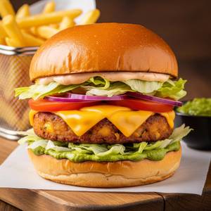 Chilli Garlic Burger