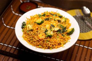 Veg Vietnamese Spicy Fried Rice